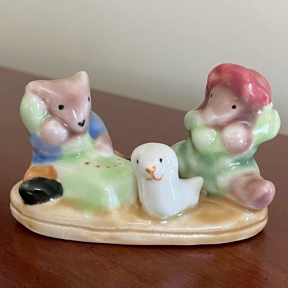 🩵 Collectable Albert E Price England Ceramic Adorable Mice Figurine